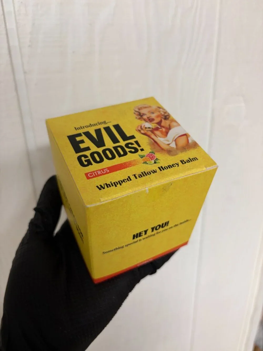 Evil Goods- Whipped Beef Tallow and Honey Balm Citrus Moisturizer